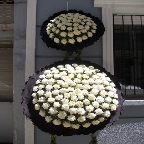 ÇİFT GÖBEK CENAZE ÇELENGİ